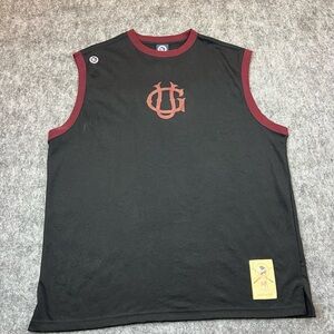 Vintage Y2K G Unit 50 Cent Jersey Mens Size 3XL Black Red Hip Hop Tank Top